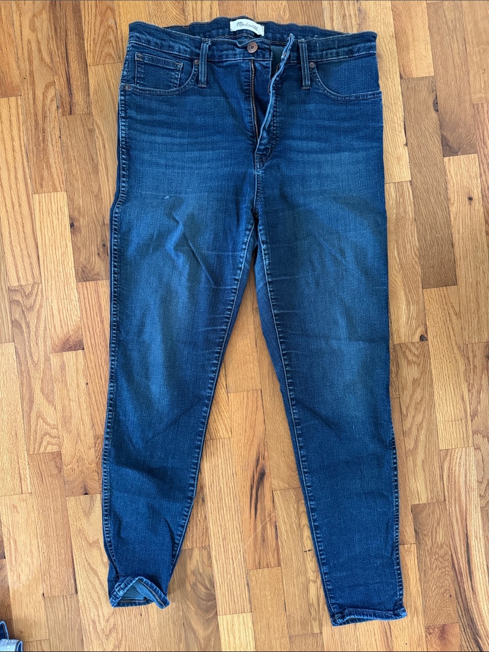Madewell Indigo High-Rise Skinny Jeans